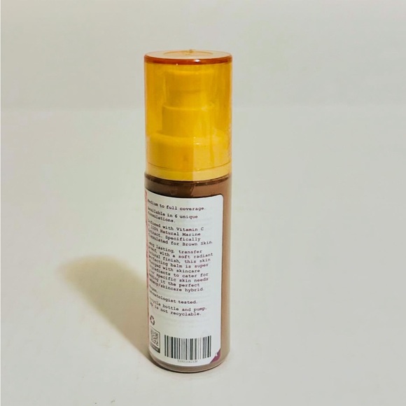 ⭐️5 For 25⭐️ Uoma by Sharon C Flawless Skin Perfecting Foundation Brown Sugar T6 - Picture 3 of 6